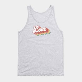 Love Retro Campfire Tank Top